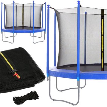 Siatka wewnętrzna 13FT 8 słupków do trampoliny 396/400/412cm - Springos