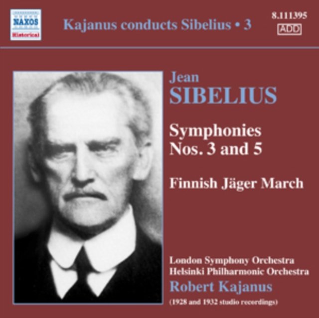 【お1人様1点限り】 Sibelius: Symphonies Nos. 3 And 5. Finnish Jager March ミュージック