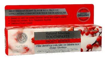 Siberica, Natura, pasta do zębów świeży oddech Lodowe Jagody, 100 g - Natura Siberica