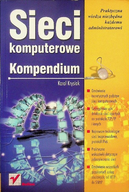 Sieci komputerowe Kompendium - Krysiak Karol | Książka w Empik