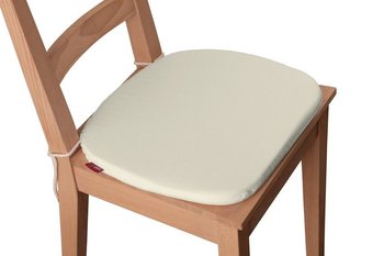 Siedzisko Bartek na krzesło DEKORIA, Comics, satynowa ciepła biel, 40x37x2,5 cm - Dekoria