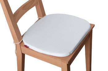 Siedzisko Bartek na krzesło DEKORIA Cotton Panama, biały, 40x37x2,5 cm - Dekoria
