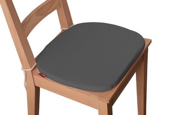 Siedzisko Bartek na krzesło DEKORIA, Quadro, szary, 40x37x2,5cm - Dekoria