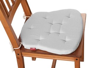 Siedzisko Filip na krzesło DEKORIA Linen, biały, 41x38x3,5 cm - Dekoria