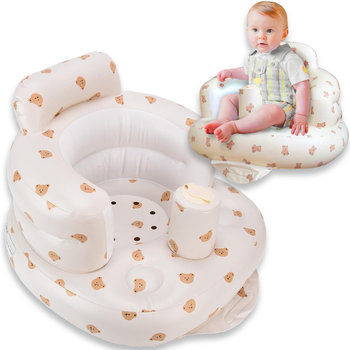 Siedzisko fotelik dla niemowlaka do nauki siedzenia dmuchany Heckermann® YZ-059 - Heckermann