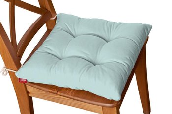 Siedzisko Jacek na krzesło DEKORIA Cotton Panama, pastelowy błękit, 38x38x8 cm - Dekoria