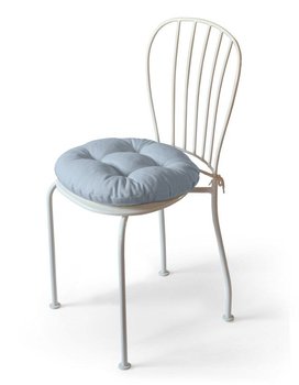 Siedzisko na krzesło DEKORIA Loneta, Adam, pastelowy niebieski, 37x8 cm - Dekoria