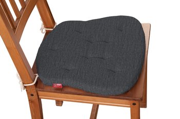 Siedzisko na krzesło Filip Madrid, szare, 41x38x3,5 cm - Dekoria