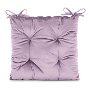 Siedzisko poduszka na krzesło 40x40 Aleksa wygodna fioletowy róż - AmeliaHome