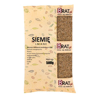 Siemię lniane 500g Brat