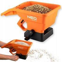 Siewnik ogrodowy ręczny 3l rozsiewacz do trawy nawozu warzyw NEO TOOLS