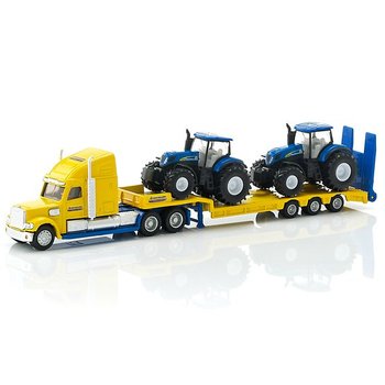 Siku, ciężarówka z traktorami New Holland, model - Siku