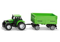 Siku, DEUTZ-FAHR z przyczepą 2-osiową Fortuna, S1606 