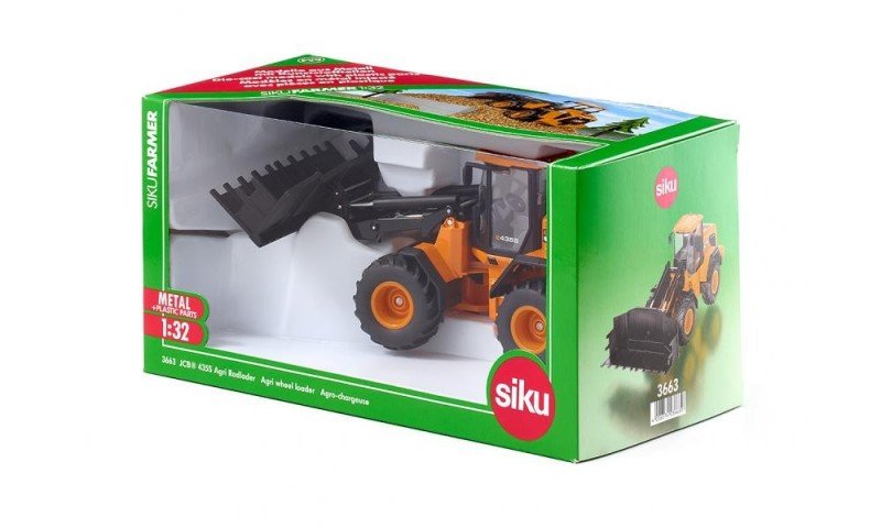 Siku, ładowarka przegubowa JCB 435S Agri