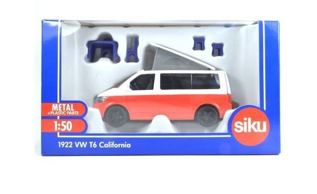Фото - Машинка Siku , model kolekcjonerski, kamper VW T6 California 