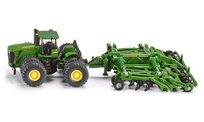 Siku, model Traktor John Deere z zestawem do orki