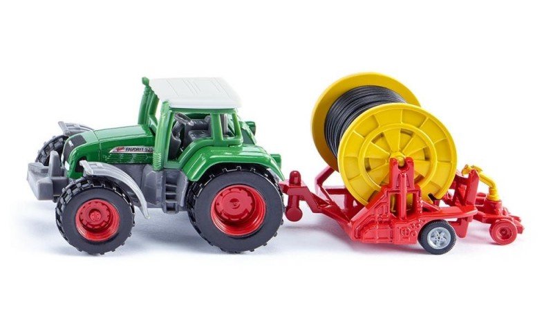 Siku, traktor z deszczownicą szpulową