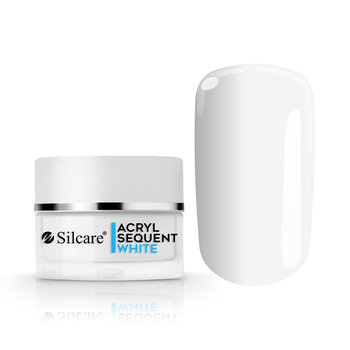 Silcare Akryl Sequent LUX White 24 g - Silcare