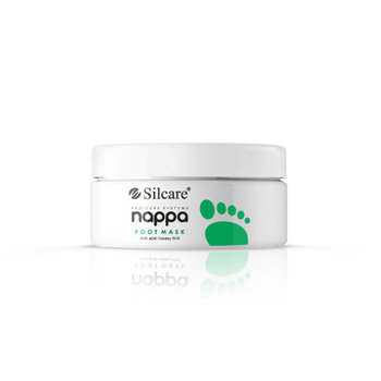 Silcare, Nappa, maska do stóp z kwasami AHA, 250g - Silcare