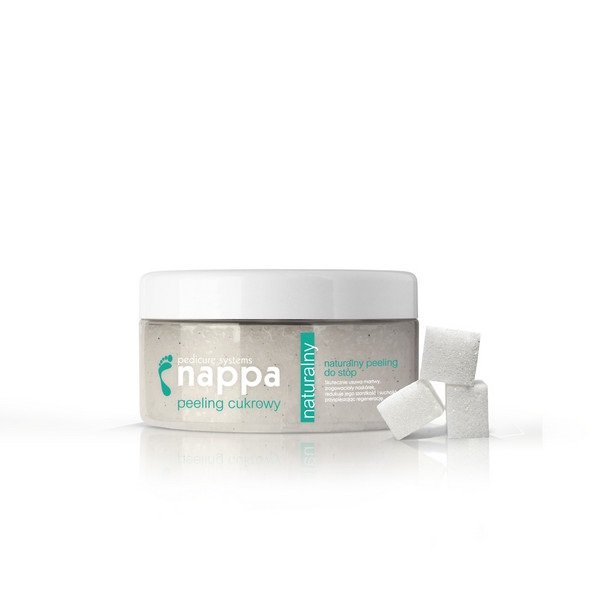 Фото - Засіб для очищення обличчя і тіла Silcare, Nappa, naturalny peeling cukrowy do stóp, 300 ml
