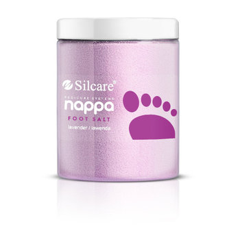 Silcare, Nappa Salt sól do stóp Lawenda 1250g - Silcare