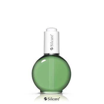 Silcare, The Garden of Colour, oliwka do paznokci Kiwi Deep Green, 75 ml - Silcare