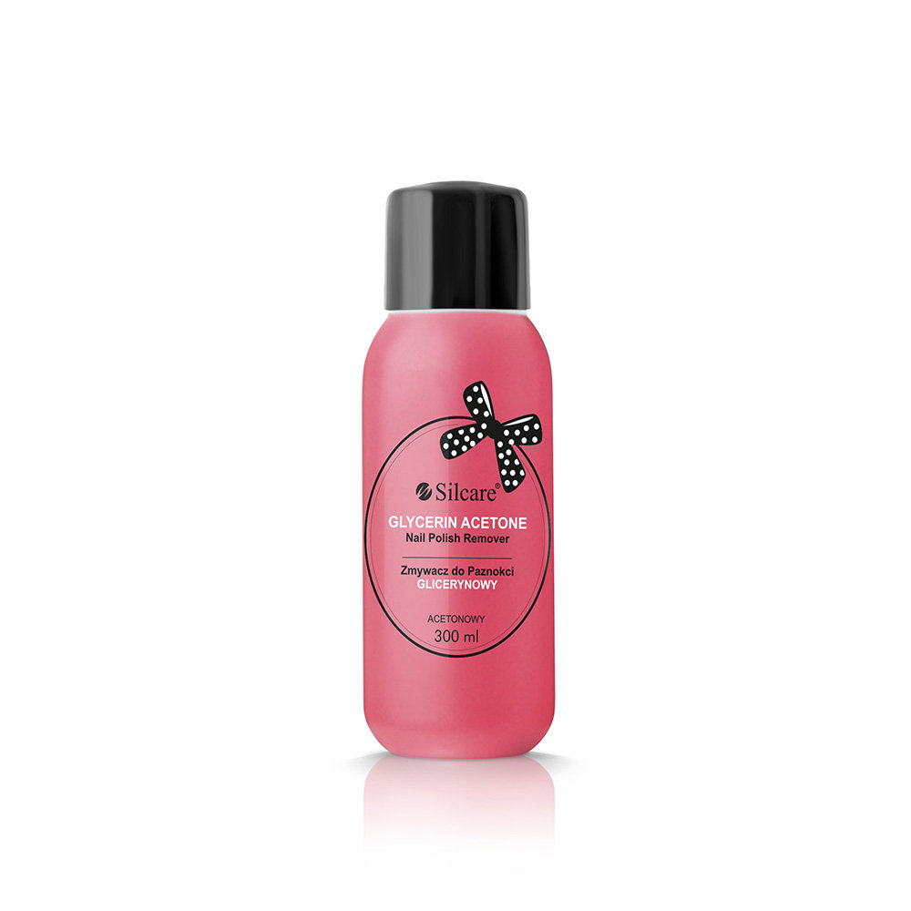 Silcare, Zmywacz glicerynowy acetonowy, 300 ml | Sklep EMPIK.COM