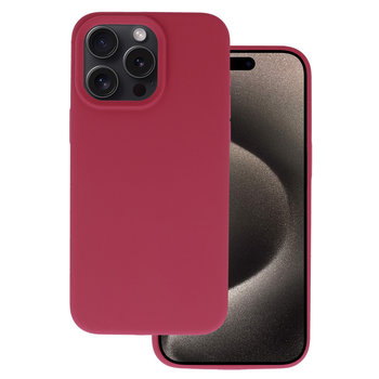 Silicone Lite Case do Motorola Moto G54 5G bordowy - Inny producent