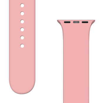 Silicone Strap APS silikonowa opaska do Watch 8 / 7 / 6 / 5 / 4 / 3 / 2 / SE (41 / 40 / 38mm) pasek bransoleta do zegarka różowy - Hurtel