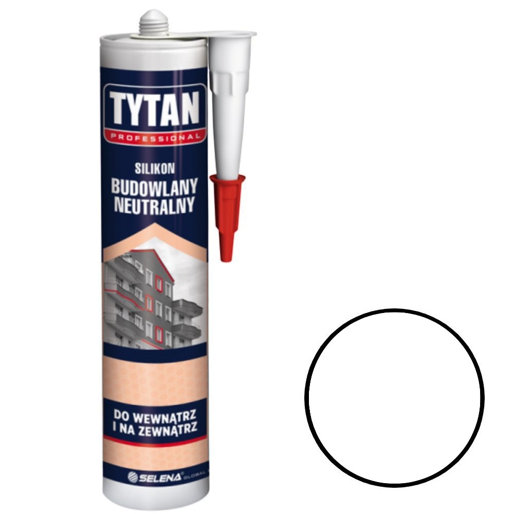 Silikon Budowlany Neutralny 280ml Bezbarwny Tytan 10041698 - Tytan ...