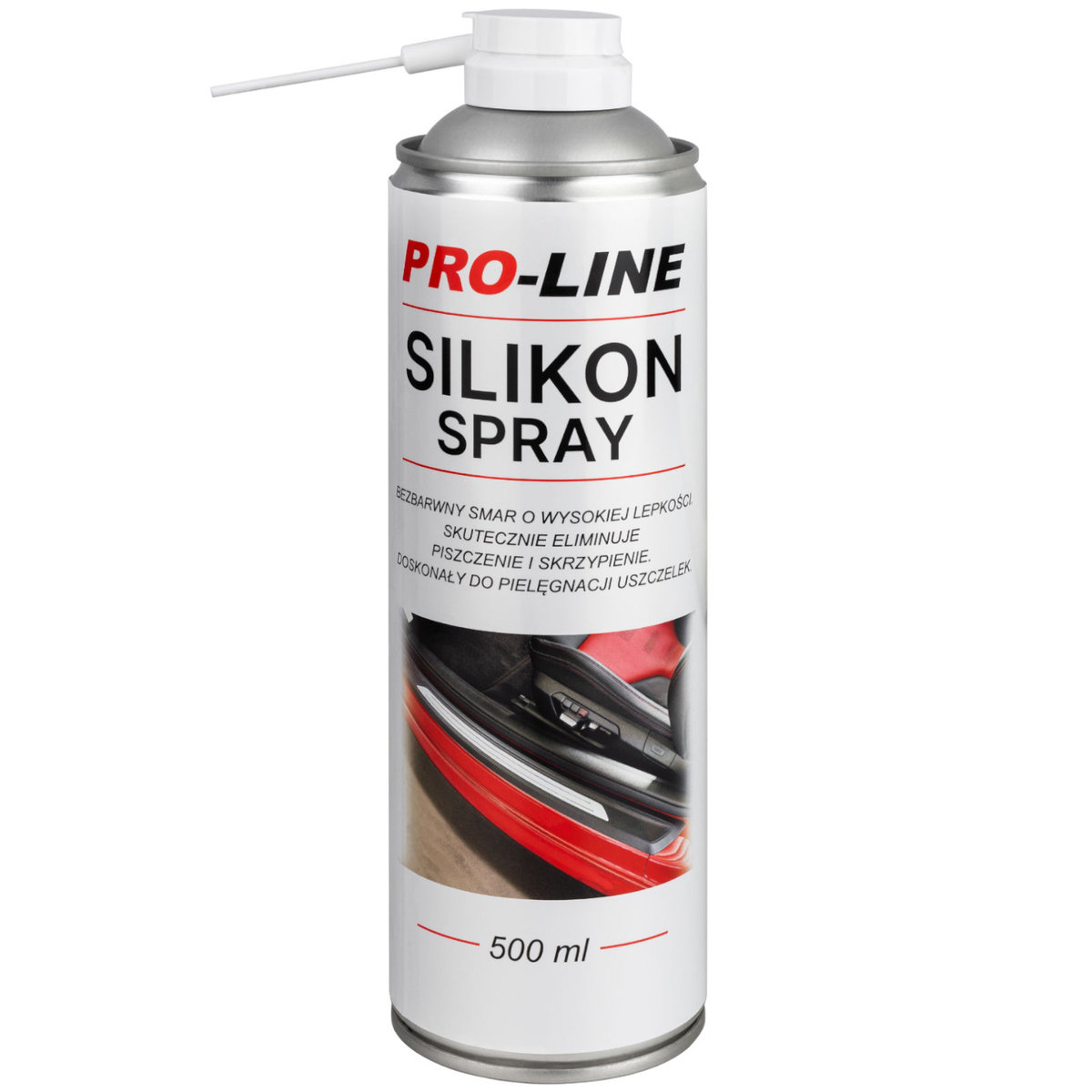 Zdjęcia - Pozostała chemia samochodowa PROLINE Silikon smar w sprayu do pielegnacji uszczelek PRO-LINE 500ml 