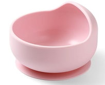 Silikonowa Miseczka Z Przyssawką Różowa Babyono BabyOno