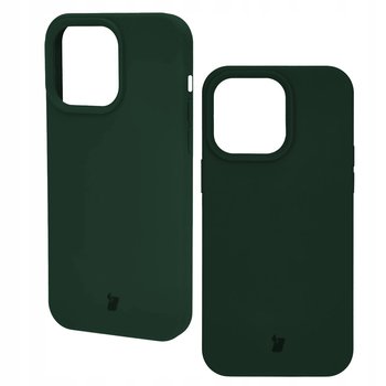 Silikonowe etui Bizon Soft Case do iPhone 14 Pro Max, ciemnozielone - Bizon
