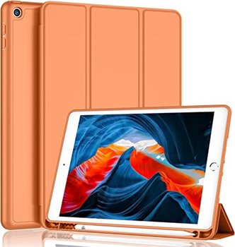 Silikonowe etui Bowi do Apple iPad 10.2 7/8/9 generacji - Pomarańczowy - Bowi