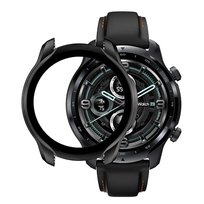 Silikonowe Etui Do Ticwatch Pro 3 / Pro 3 Ultra Czarne Pokrowiec Case Obudowa