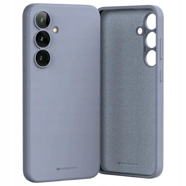 Mercury Mercury Szary Silikonowe Etui Case Do Galaxy A16, Lekka Obudowa, Case Mikrofibra