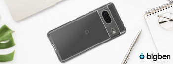 Silikonowe etui żelowe Google Pixel 7 Bigben Przezroczyste - Bigben