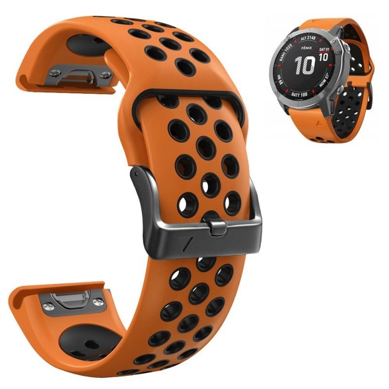 Silikonowy pasek do garmin fenix 5 / 6 / 7 / instinct / epix BEST