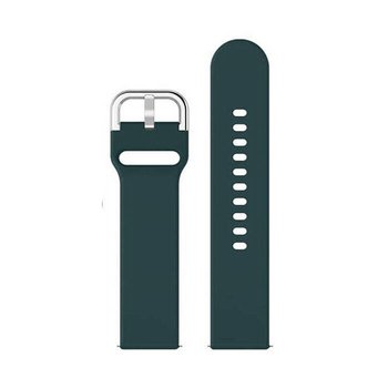 Silikonowy pasek Riff do zegarka Samsung Galaxy o szerokości 20mm w kolorze zielonym - RIFF
