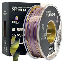 Silk PLA Tri Color black gold purple | Smart Print Imagine
