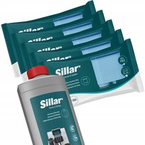 Sillar odkamieniacz do ekspresu + 5x filtr do ekspresu z systemem AquaClean