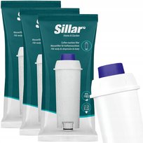 Sillar wkład filtr do ekspresu Delonghi 3 sztuki - zamiennik Sillar