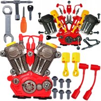 Silnik do skręcania i rozkręcania, zestaw mały mechanik.