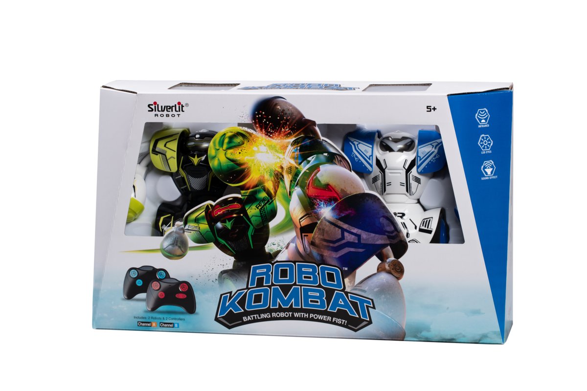 Silverlit, zabawka interaktywna Robo Combat 2-pack