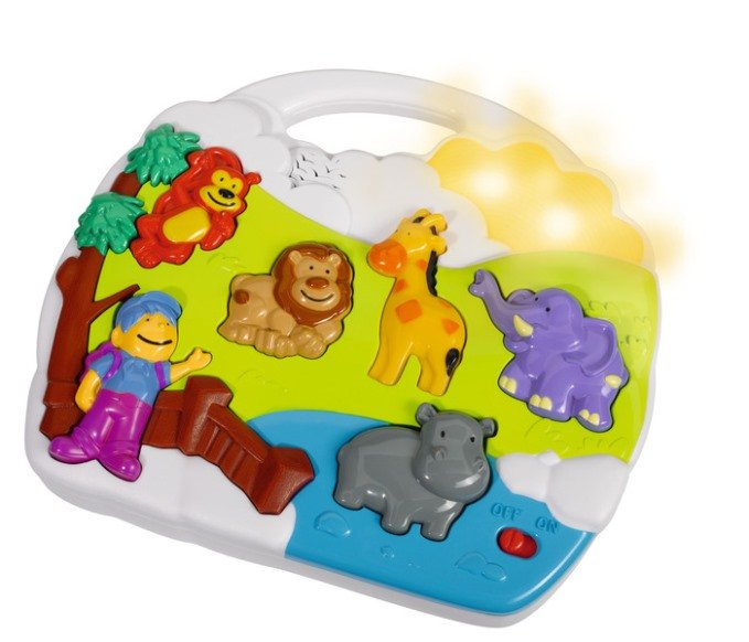 Simba, ABC, zabawka edukacyjna Muzyczne Safari