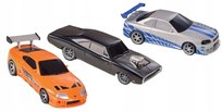 SIMBA FAST & FURIOUS Zestaw 3 aut Szybcy i Wściekli DODGE NISSAN TOYOTA