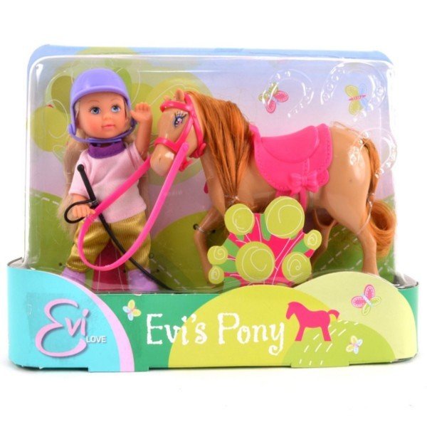 Фото - Лялька Simba , lalka EVI z koniem, zestaw 