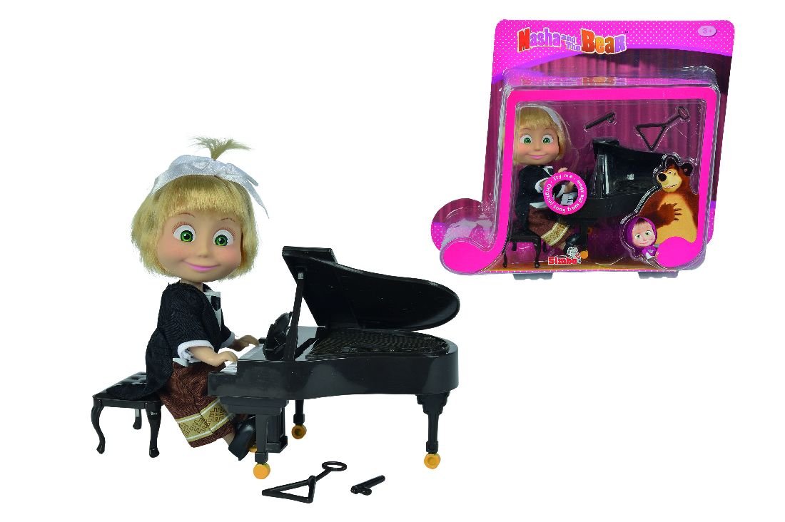 Simba, Masza i Niedźwiedź, lalka Masza Pianistka