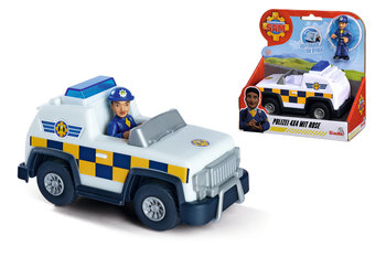 Simba, Strażak Sam, Jeep policyjny 4x4 mini - Strażak Sam