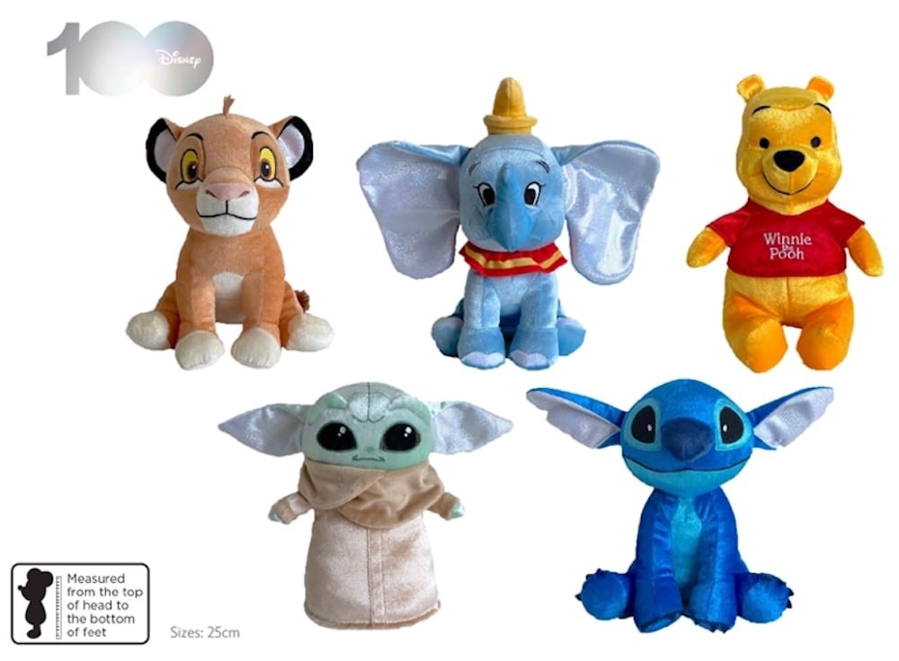 Simba Toys Simba Toys - DISNEY - Assortment 10 pcs Plush Platinium ...